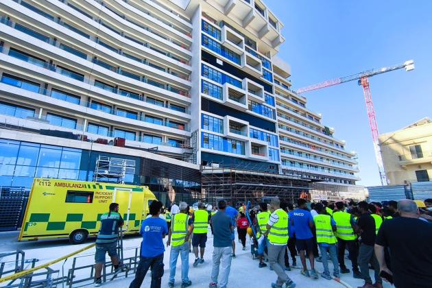 'Small fire' breaks out at db St George's Bay development