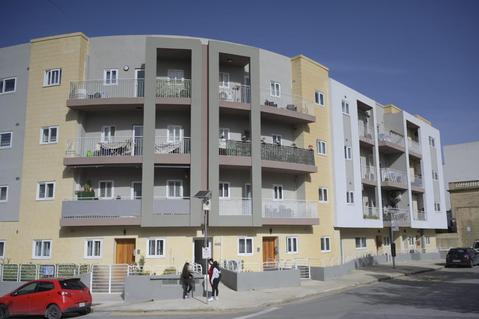 LAM Projects was also subcontracted work on the Siġġiewi social housing project. Photo: Matthew Mirabelli