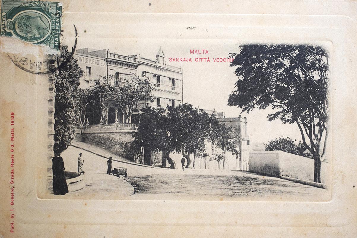 Saqqajja Notabile from the first 1903 postcard set by Bonello.