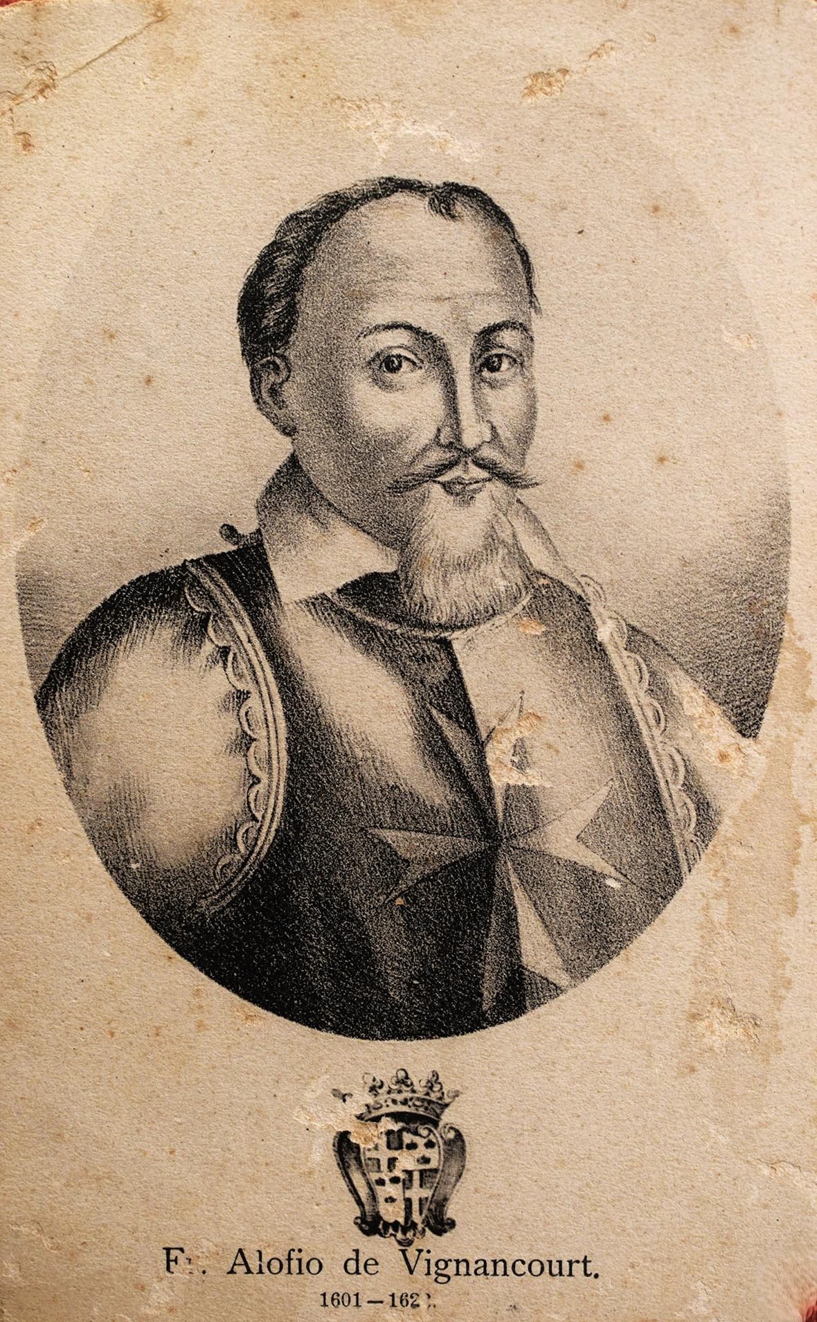 Portrait of Grand Master Alof de Wignacourt