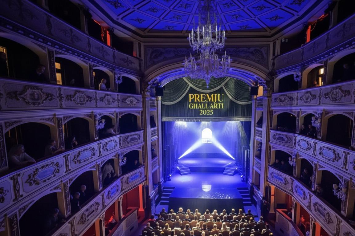 The ceremony was held at the Manoel Theatre. Photo: Arts Council