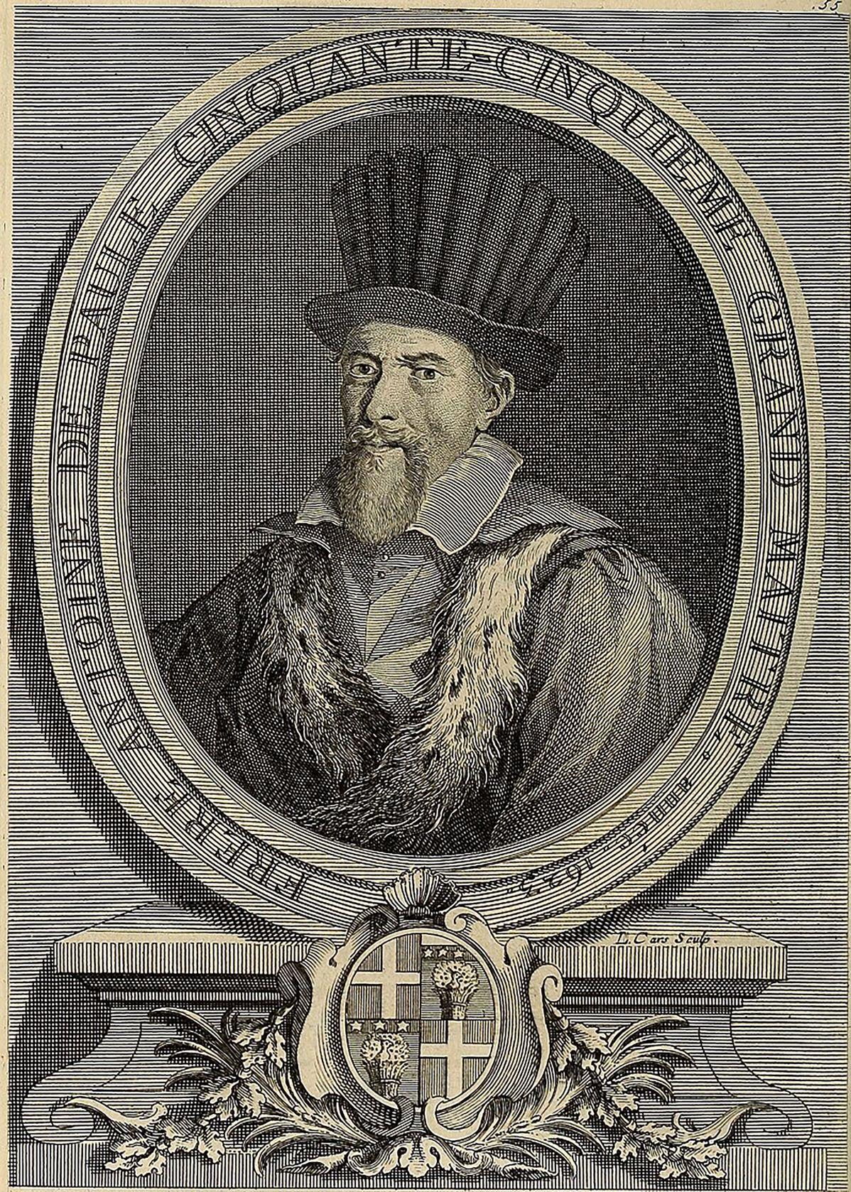 Portrait of Grand Master Antoine&nbsp;de Paule