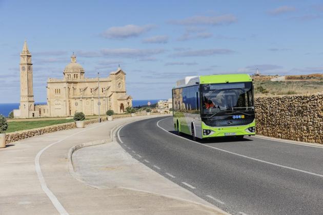 Gozo bus usage up 11% one month after full switch to electric fleet