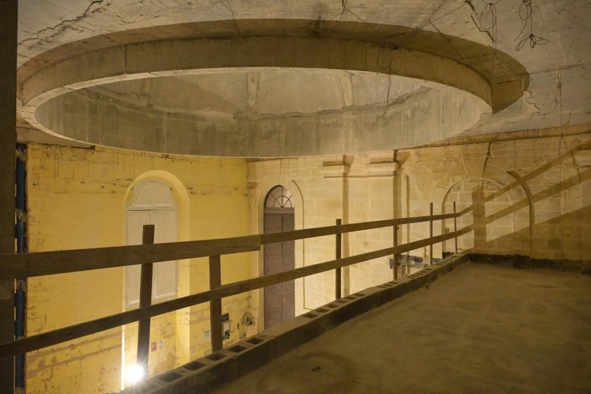 The dome above the Cappella Ardente