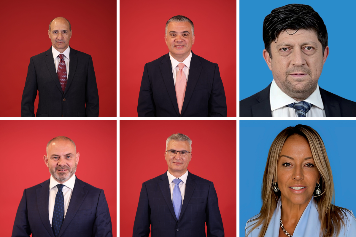 The candidates elected on the third district.