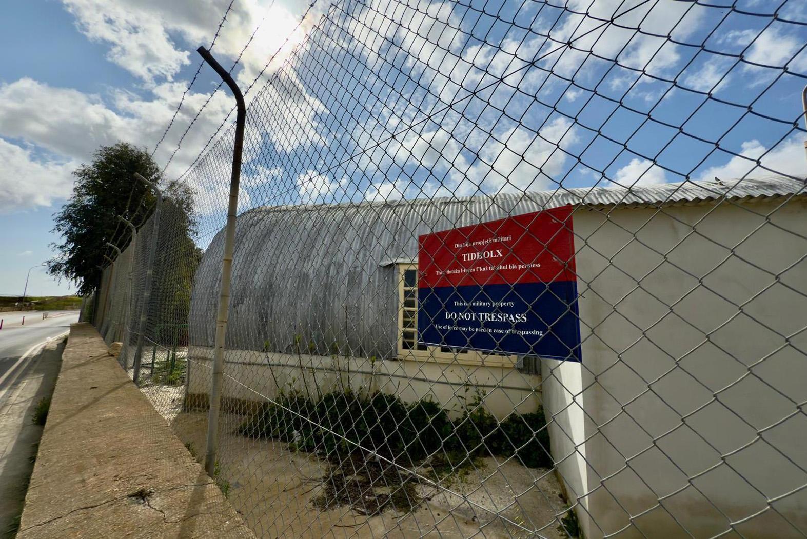 Thieves made repeated trips to this army barracks. File photo: Jonathan Borg