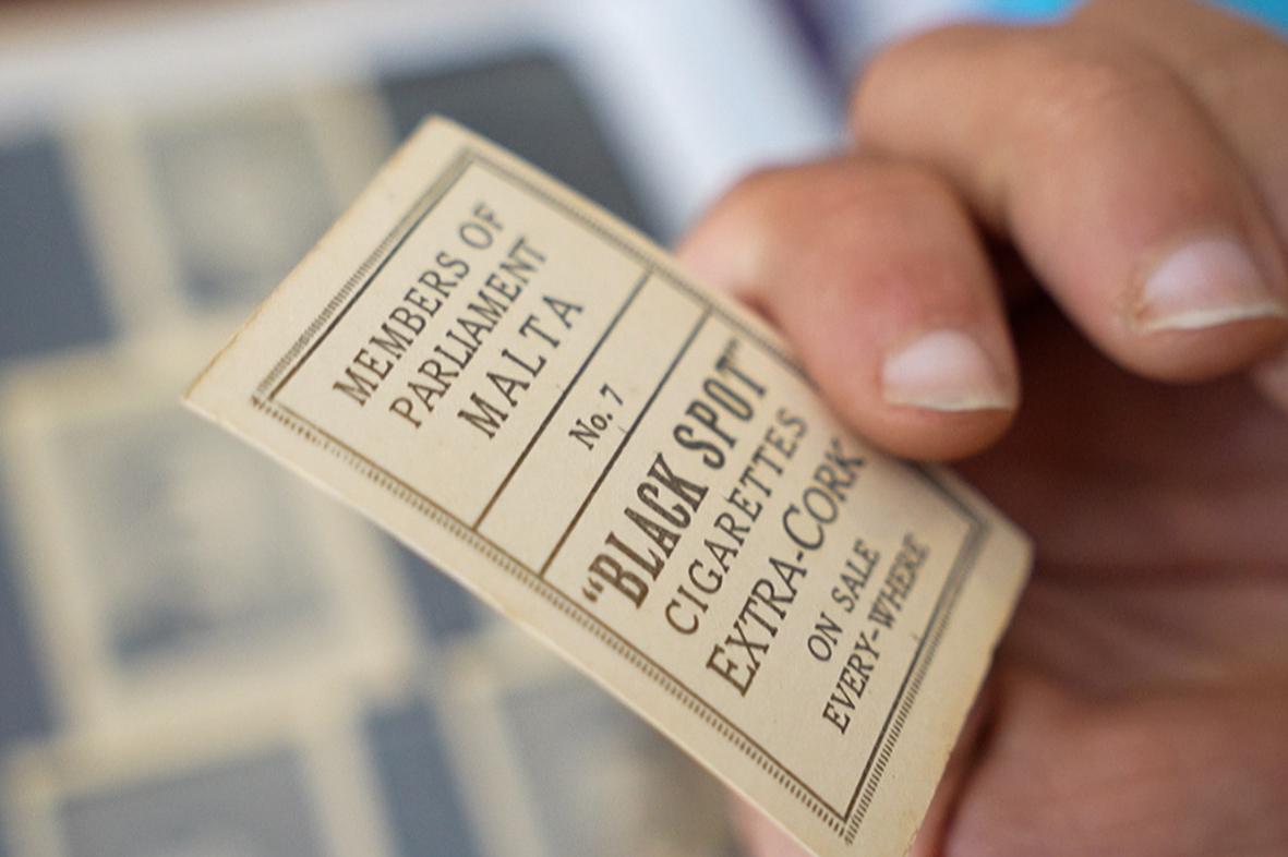 Politicians advertised on the back of cigarette packs.