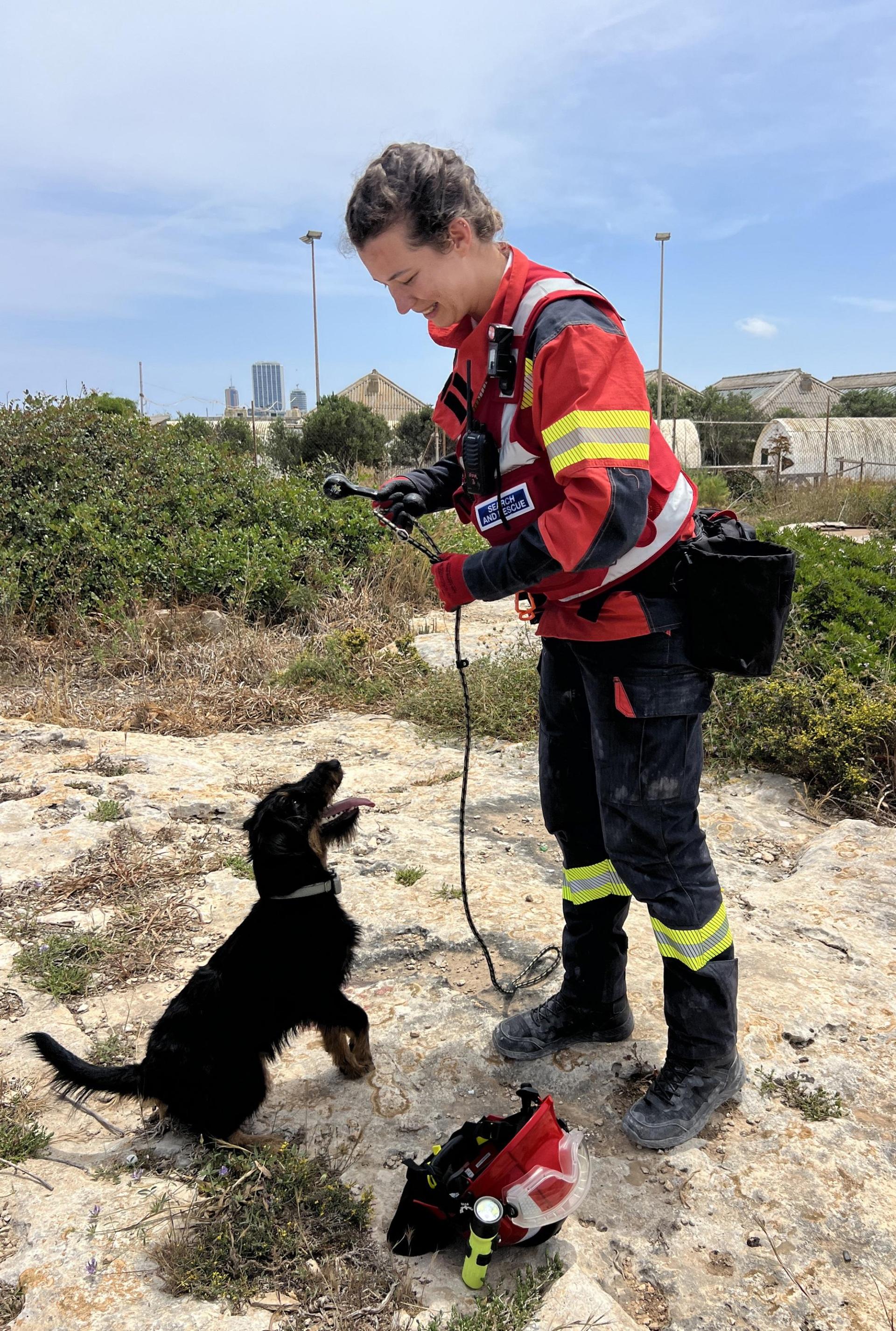 Lilly&rsquo;s owner Andrea Chirita describes the one-year-old terrier as &lsquo;very demanding&rsquo;.
