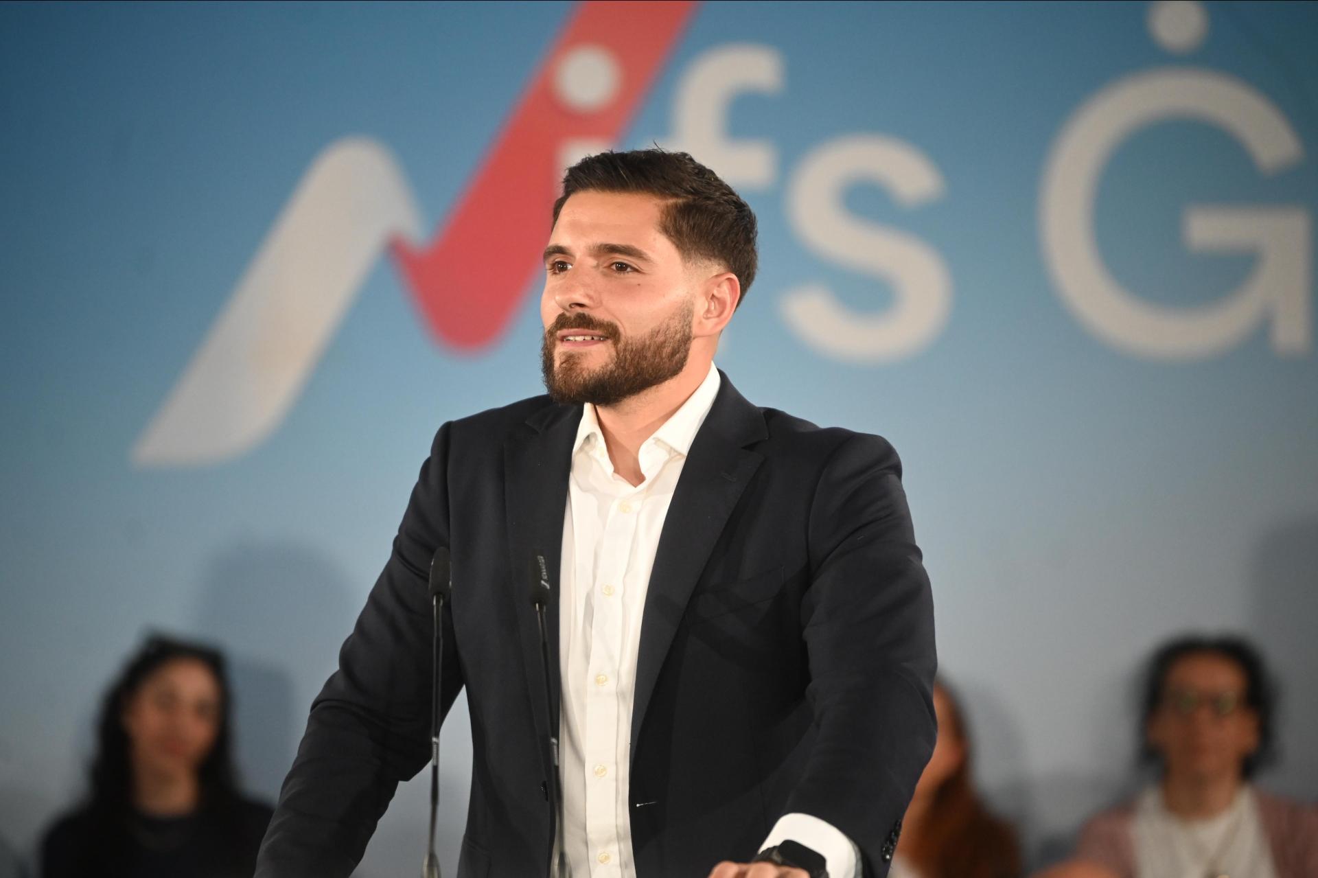Alex Borg won over 12,000 votes in Gozo but may have to give up his seat in the district. File photo: Jonathan Borg