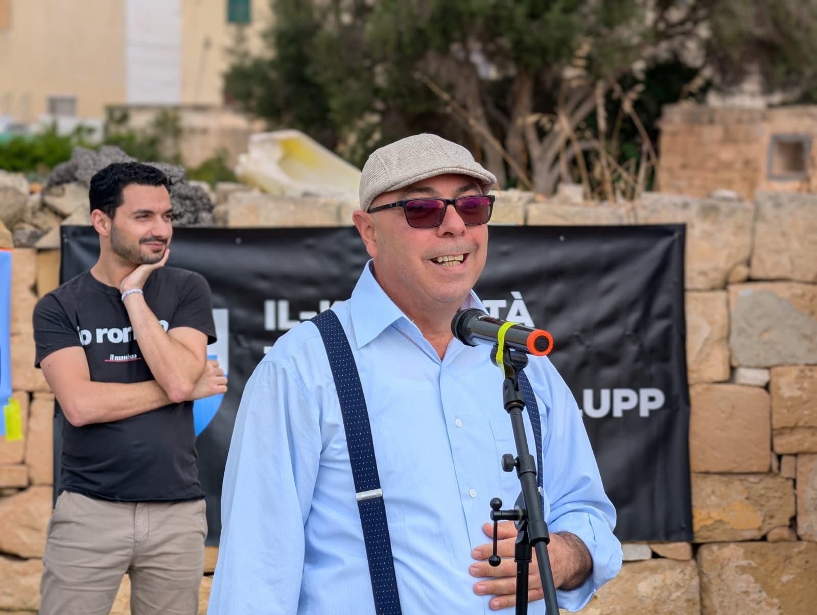 Ruben Abela from Wirt Zejtun Photo: Chris Sant Fournier