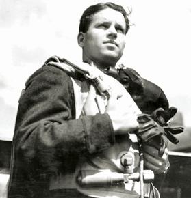 Guy Gibson the 24-year-old Wing Commander was placed in command of the crews taking part in the mission. Photo: MoD/PA