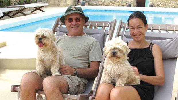 Patti Piazzi with her husband Giuseppe.