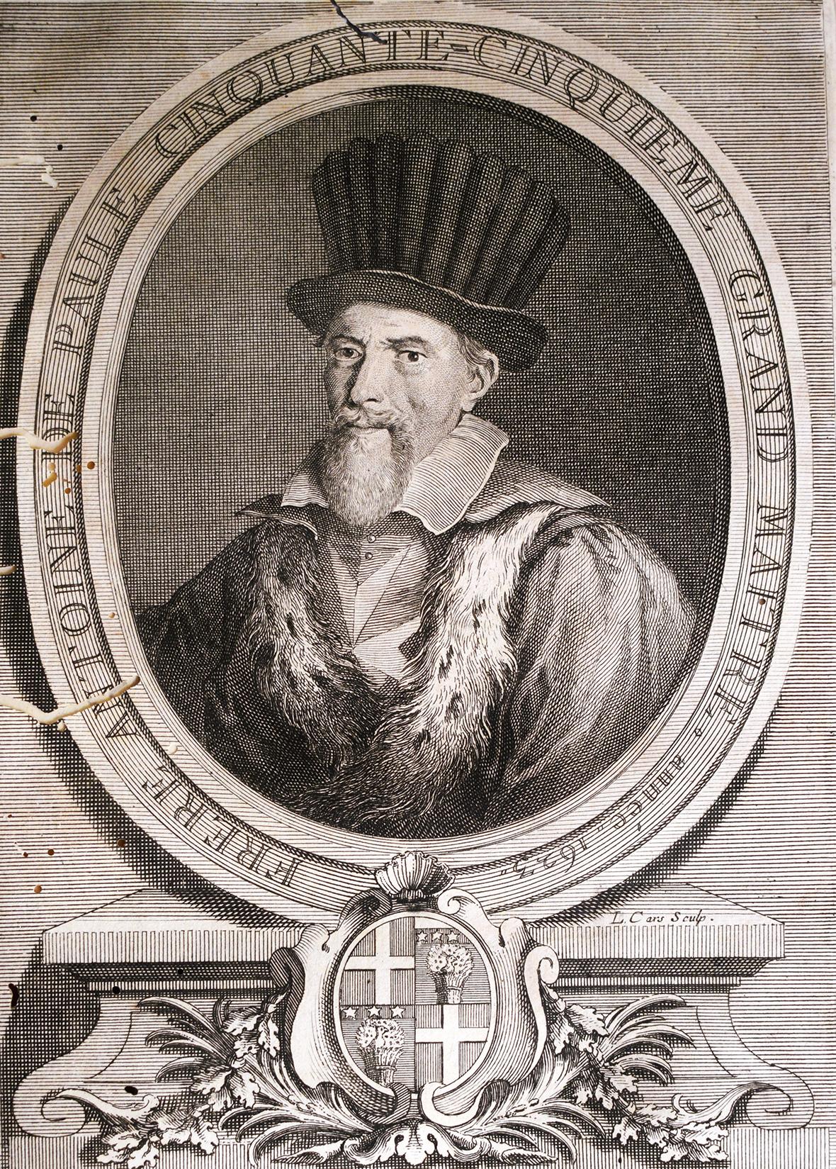 Portrait&nbsp;of Grand Master Antoine de Paule