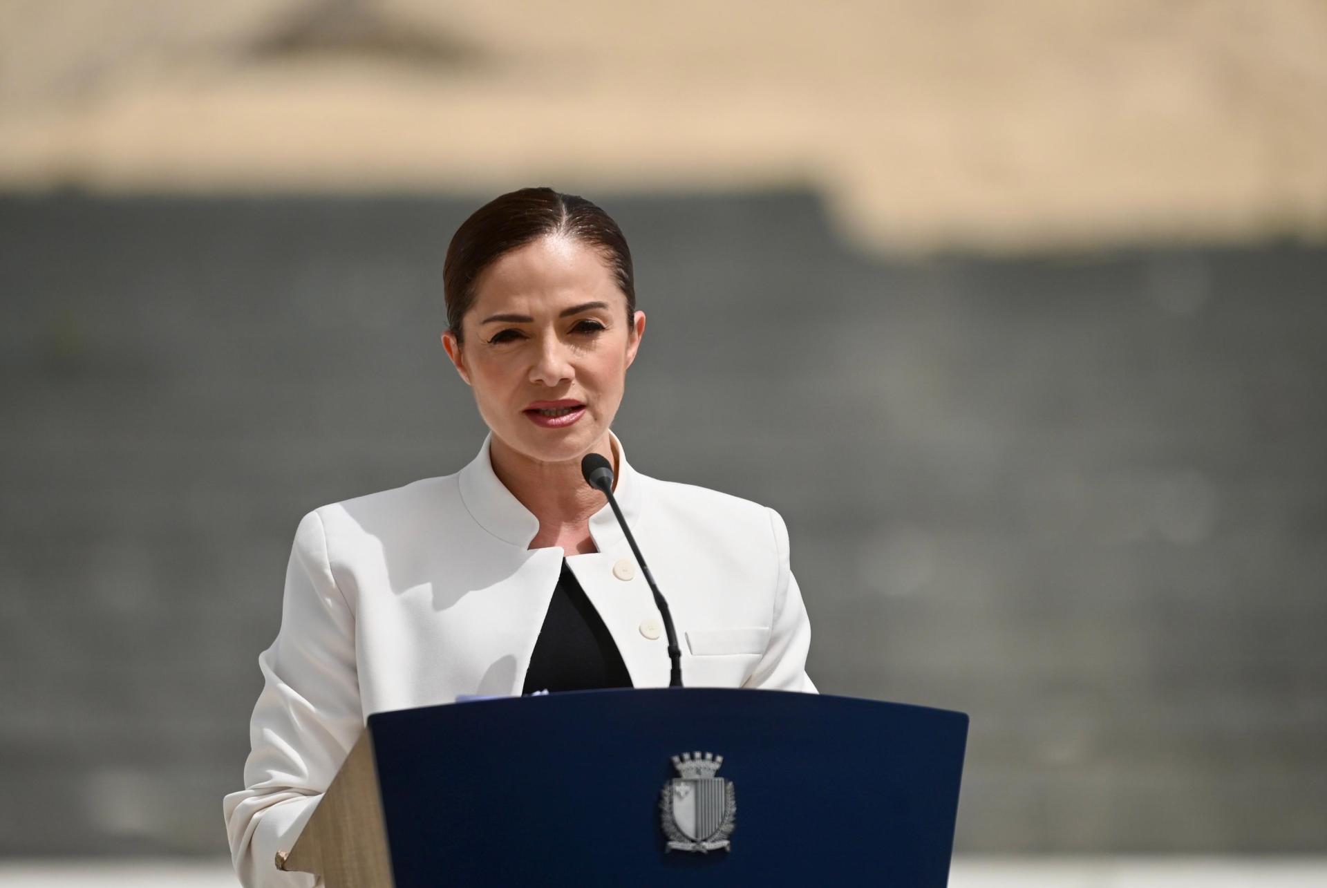 Environment and Energy Minister Miriam Dalli on Monday. Photo: Jonathan Borg