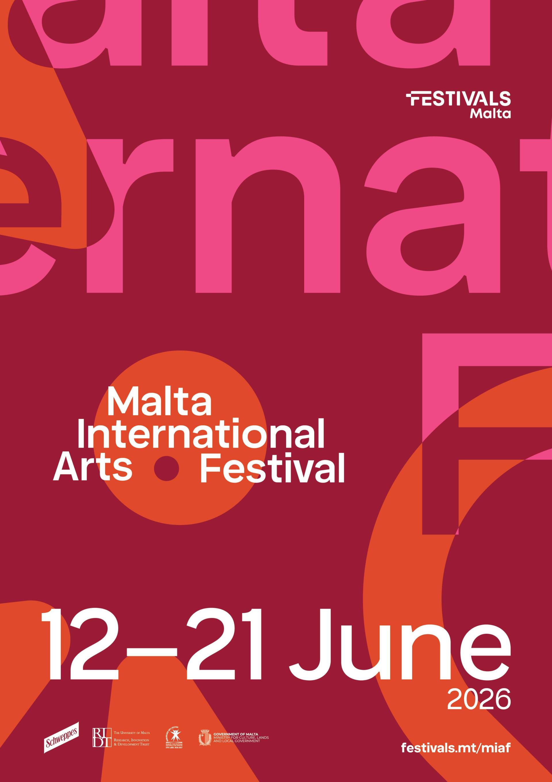 Malta International Arts Festival 2026.