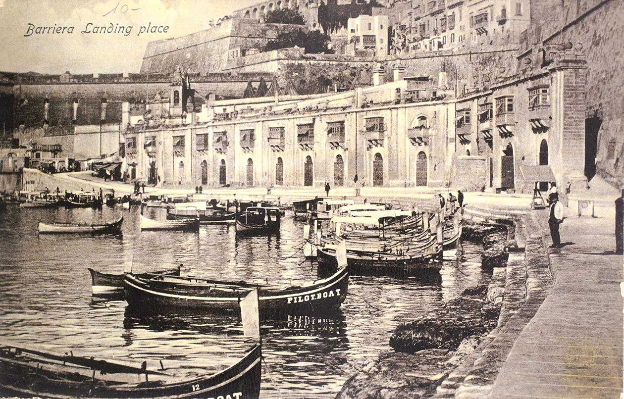 Valletta landing place in Grand Harbour