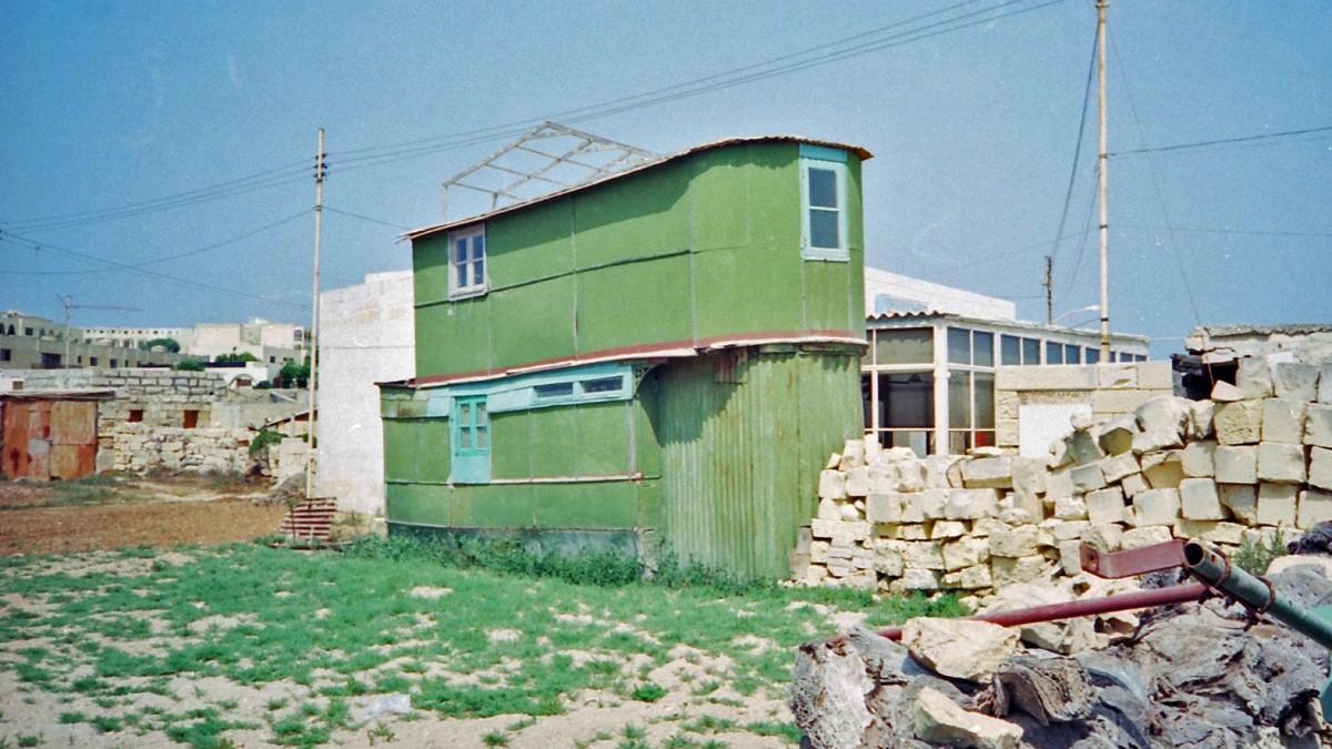 Two derelict trams photographed at St Thomas&rsquo; Bay in 1993. Photo: Robert Hodges in &lsquo;Trams Around The World&rsquo; Facebook page
