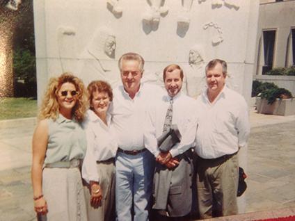 Valinda Uffelman's sister and parents, survivor Tony Lyons and Edward Leonard.