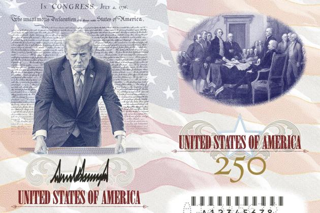 Trump unveils new limited edition US passport featuring photo of himself
