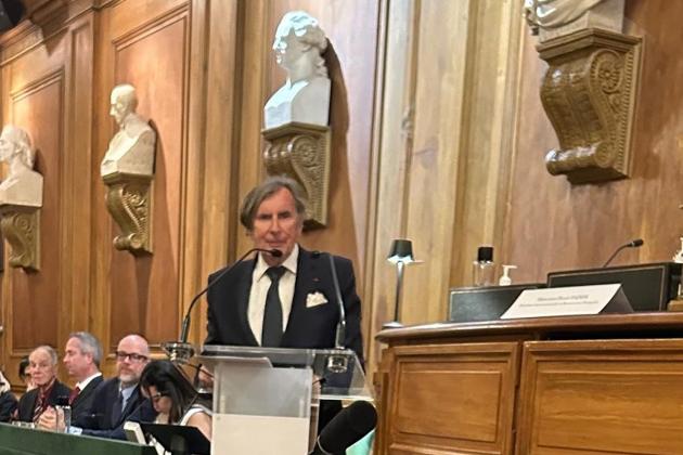 Daniel Rondeau inducted as honorary president of La Renaissance Française