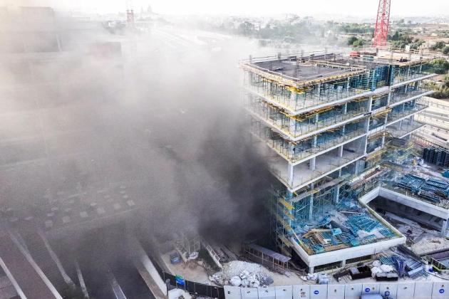 Fire breaks out at SkyParks 2 construction site near Malta airport