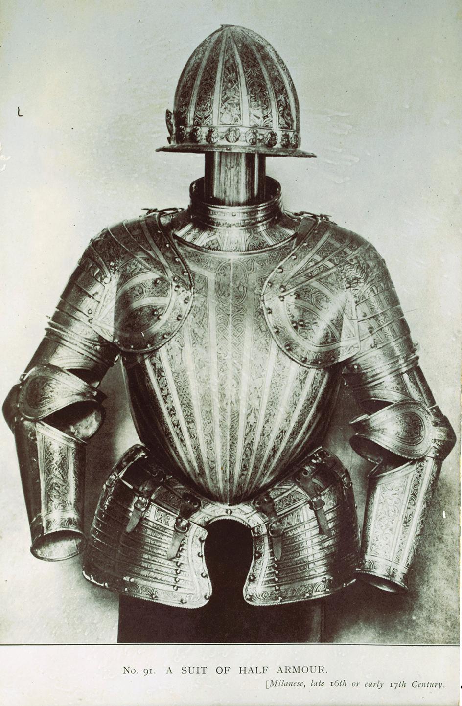 Half-armour of Milanese manufacture
