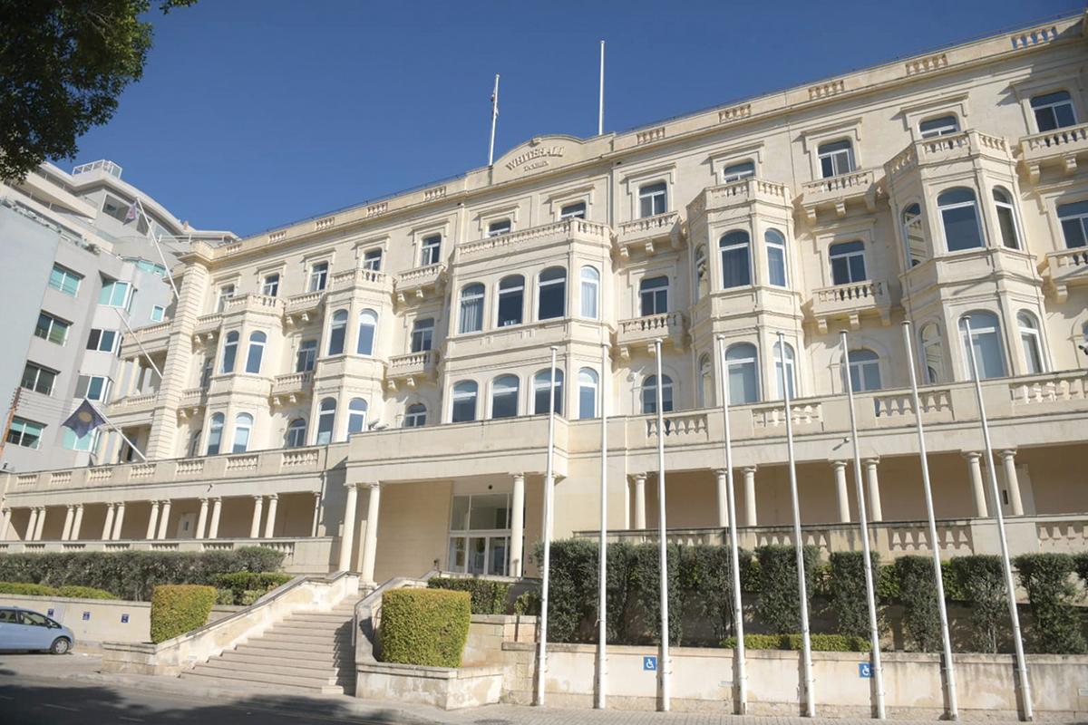 The Spanish embassy in Ta' Xbiex.