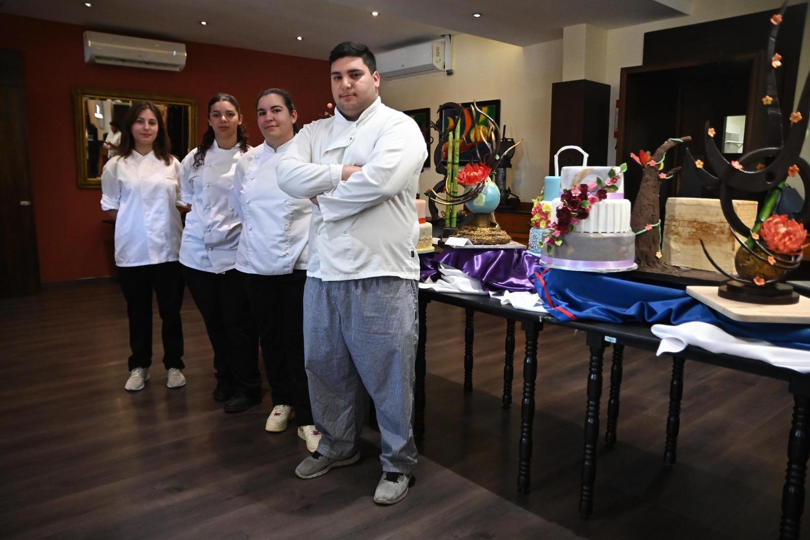 The cakes were made by ITS students.