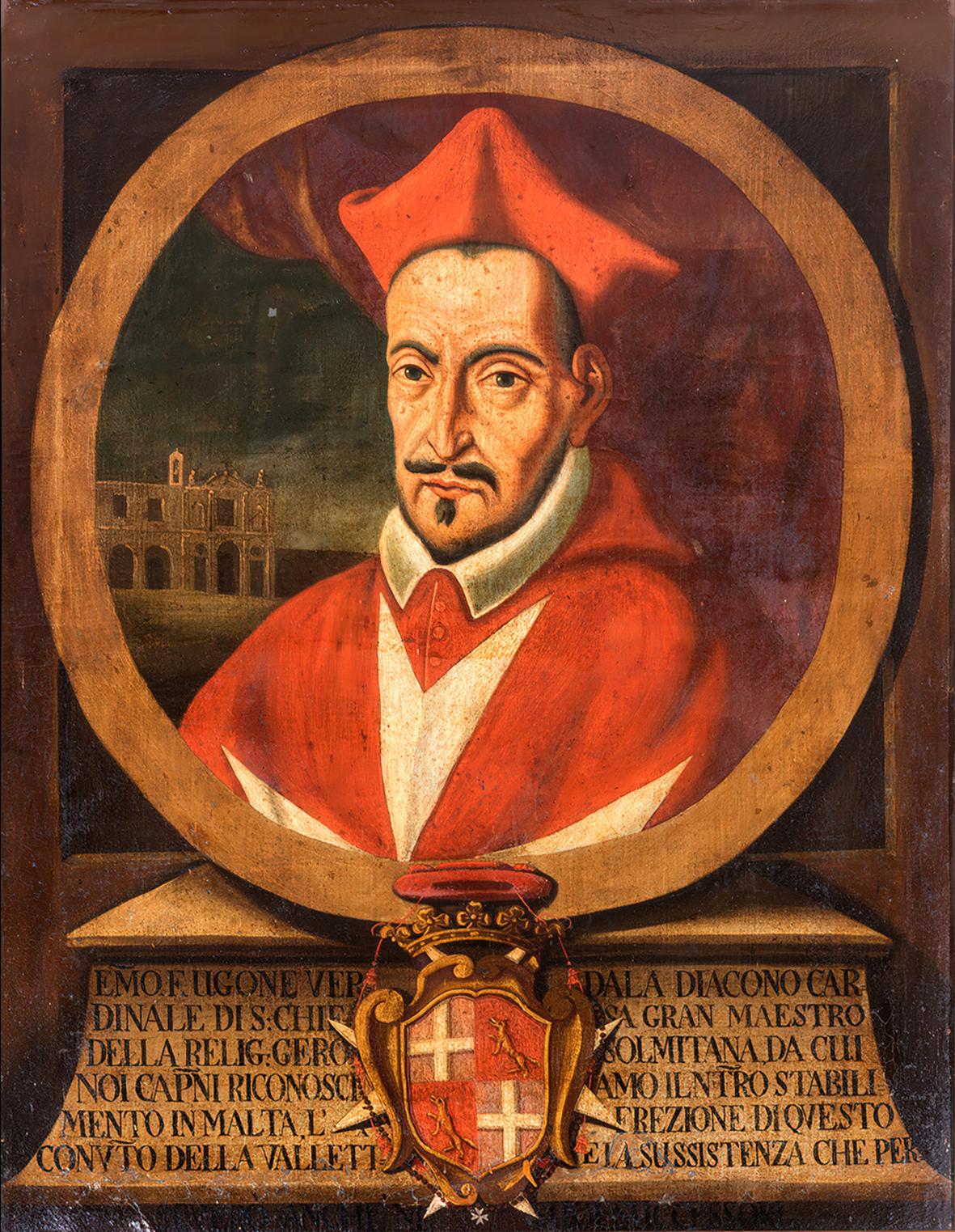 Grand Master Hugh Loubenx de Verdalle. Capuchin Museum Floriana. Photo: Courtesy of Daniel Cilia