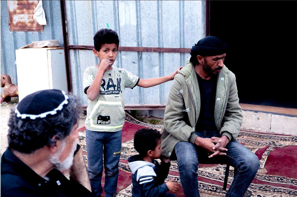 Peace dialogues between a rabbi and a bedouin in the Jordan Valley. Photo: Nino Orto