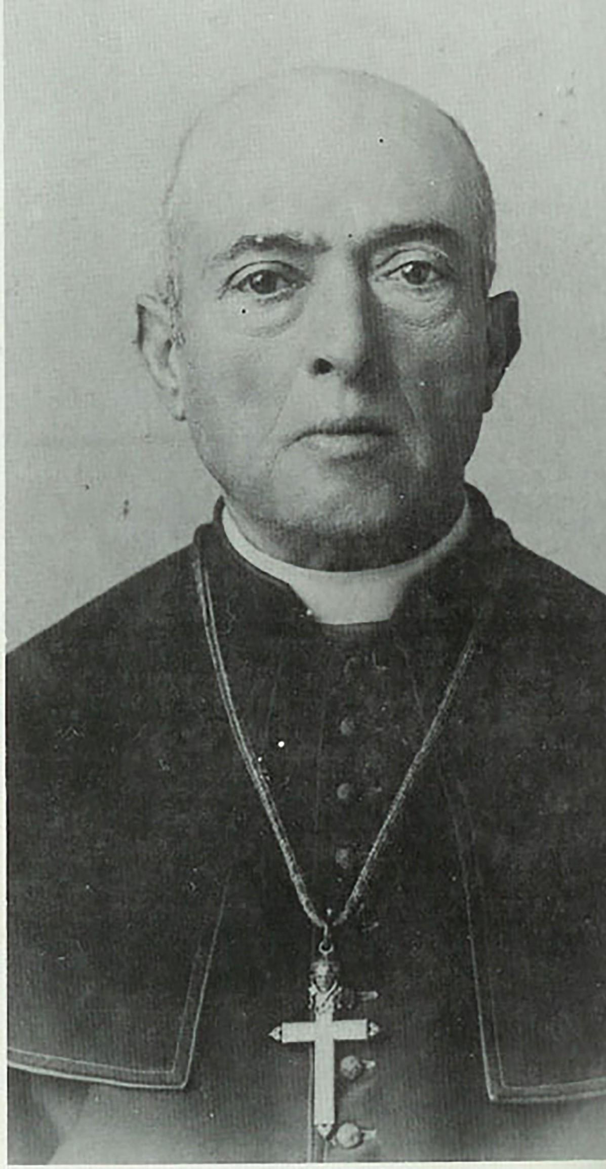 Mgr Ignazio Panzavecchia as a senator in 1921.