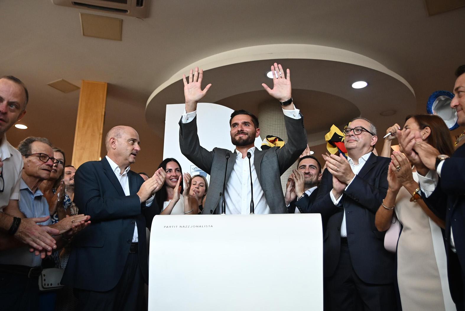Alex Borg was elected PN leader after a summer-long campaign in September. Photo: Jonathan Borg