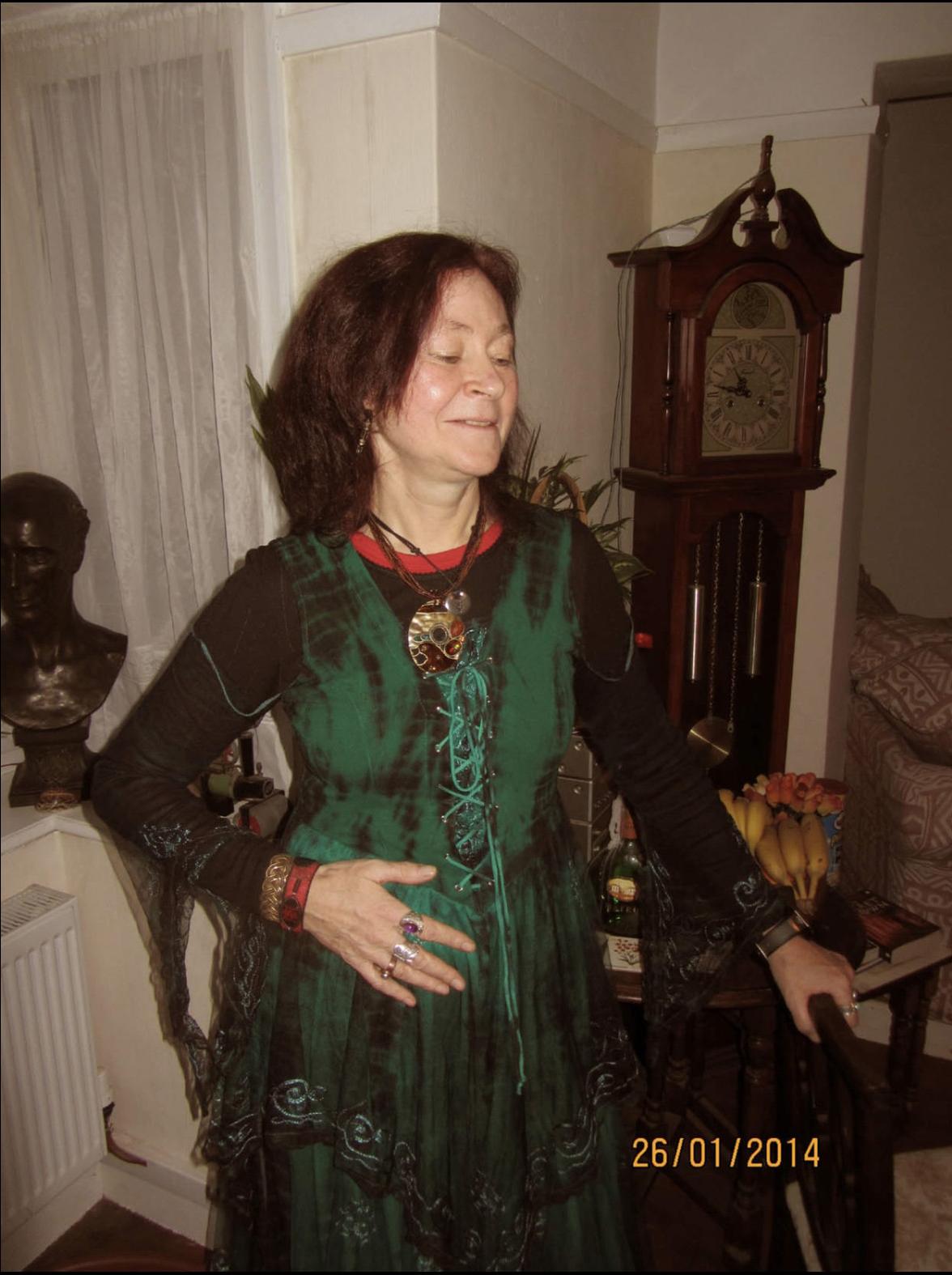 A photo of Louise when Caroline and John met her at Isle of Man. Photo: John Sanderson