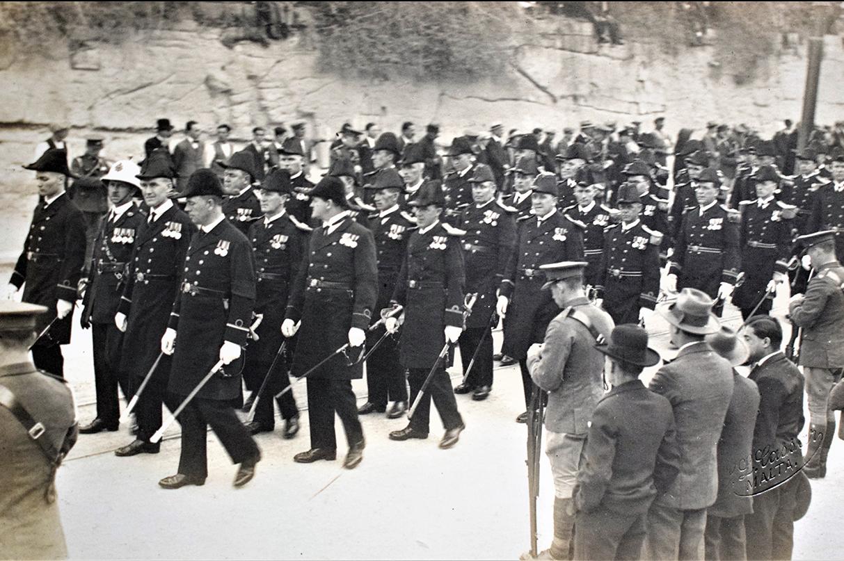 High military officers taking part in Congreve’s funerary cortège.