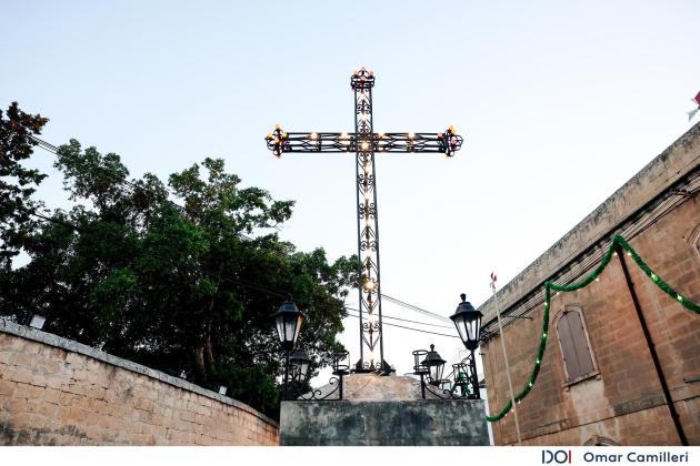 Historic Santa Venera cross restored