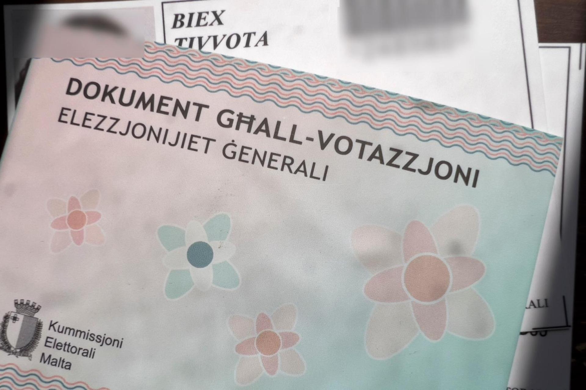 Voting documents can be collected until Thursday. File photo: Times of Malta.