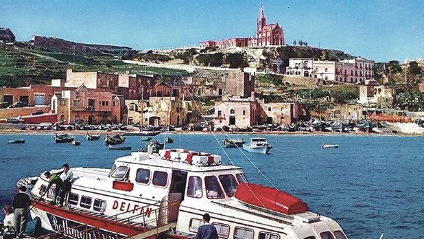 The Delfin hydrofoil service operated between Malta and Gozo from 1964 to 1968. Photo: Bay Retro