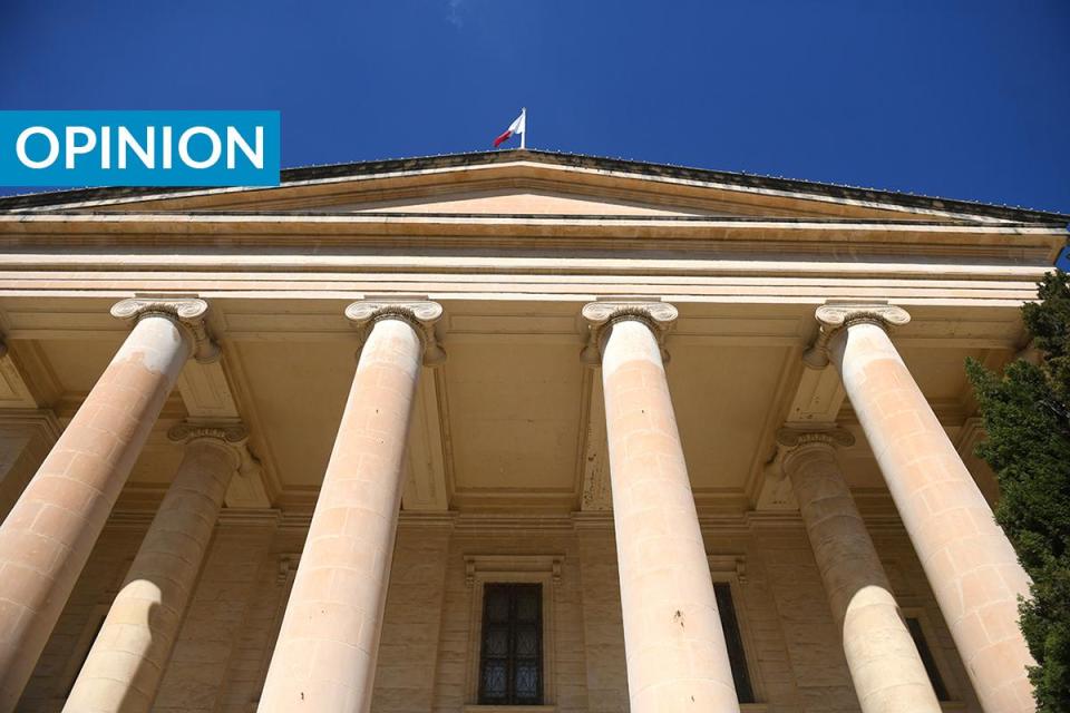 The Valletta law courts. File photo: Matthew Mirabelli