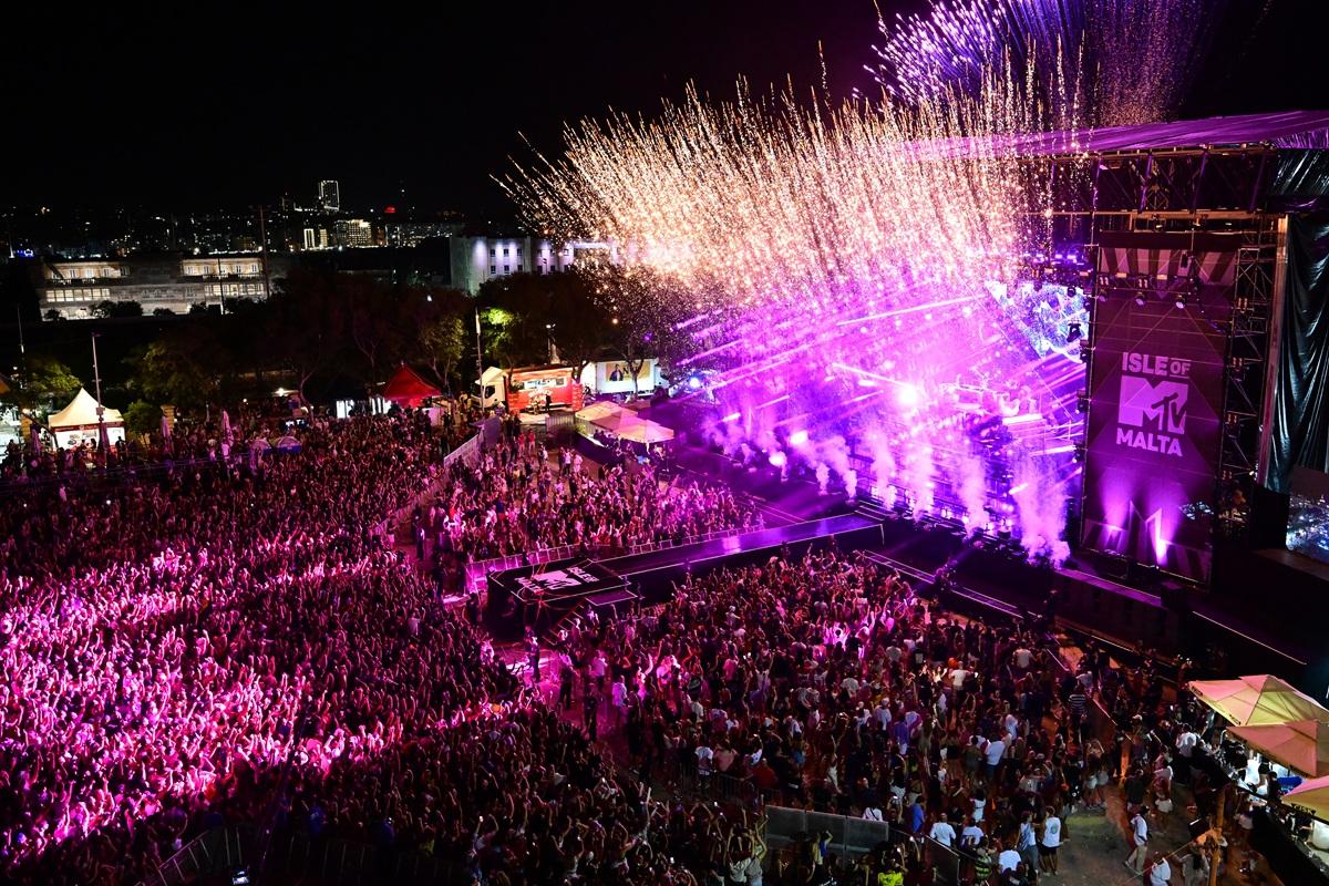 Fireworks were let off at the end of the show. Photo: MTA.