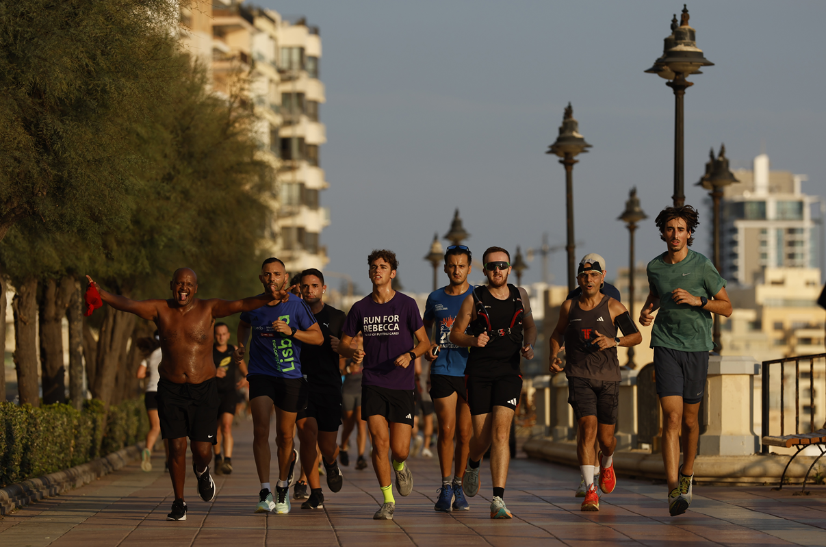This year&rsquo;s run has so far raised around &euro;700, with donations still open. (Photos Darrin Zammit Lupi)