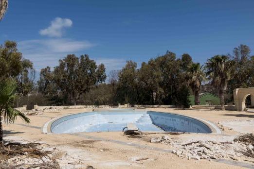 The1970s complex remained derelict for years. Photo: Alessandro Tesei