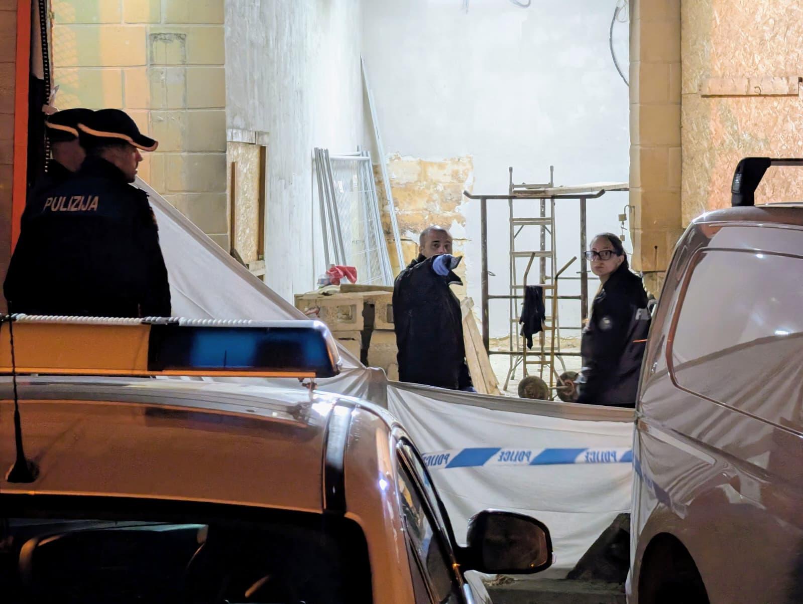 Father and son were carrying out work in their garage. Photo: Chris Sant Fournier