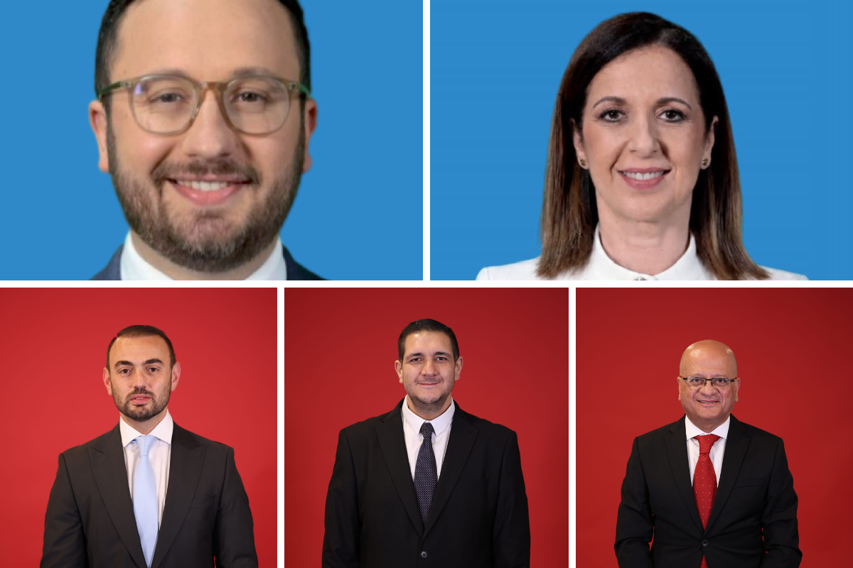 The candidates elected on the first district.