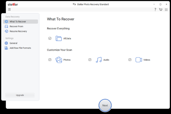 Just check the box next to the device that had your deleted photos.