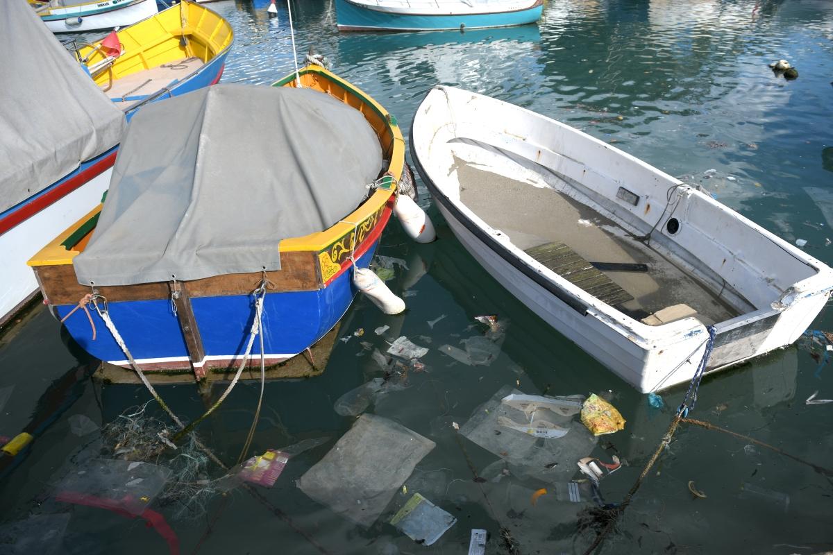 Malta's waters were rated as more polluted than in the previous year's report. File photo: Matthew Mirabelli.