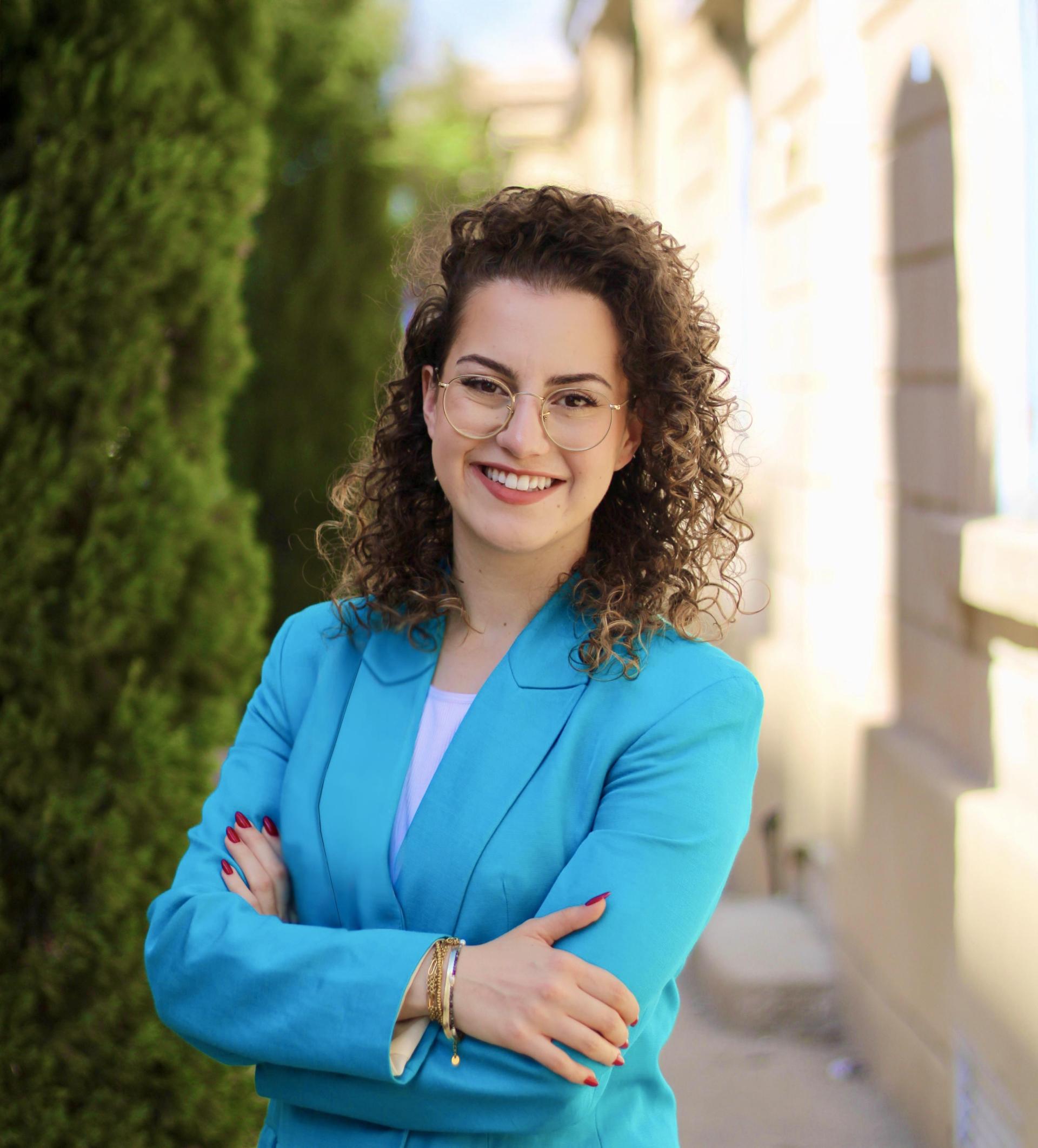 Eve Borg Bonello is a Nationalist Party candidate on the 9th and 10th districts.