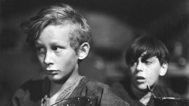John Howard Davies as Oliver Twist in a 1948 adaptation of the classic novel, also starring Alec Guinness as Fagin. This is one of the films on show at the BFI Southbank in London as part of a retrospective exhibition on the author.