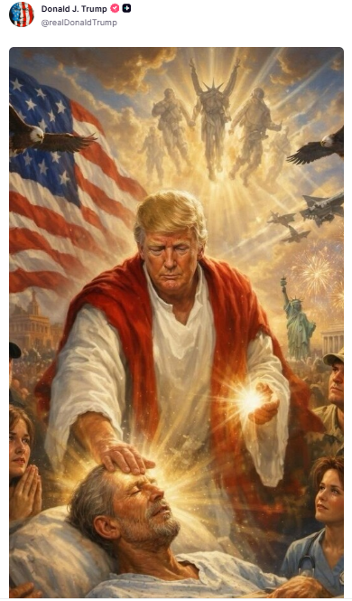 A post on Truth Social by Donald Trump. Photo: Truth Social
