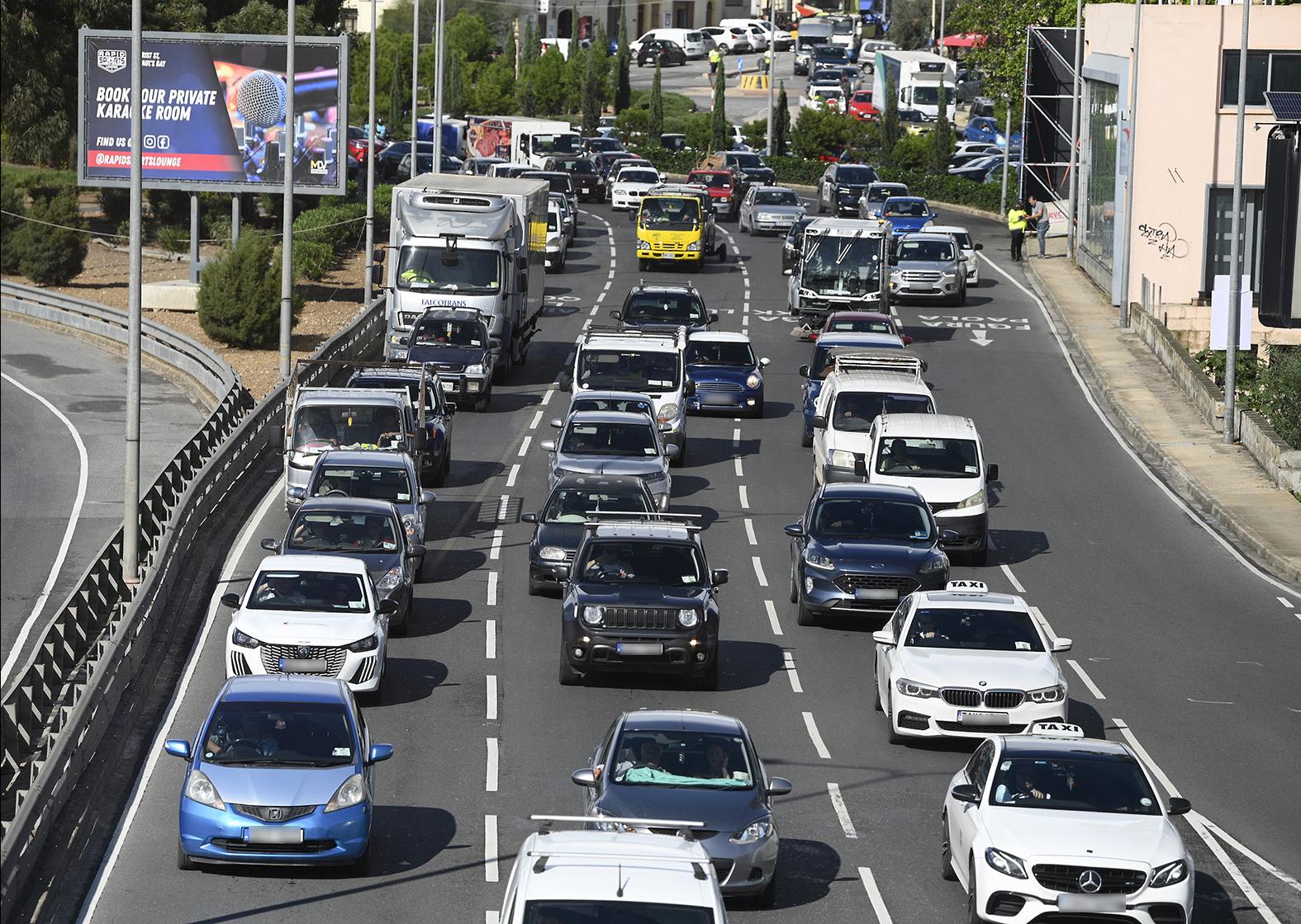 Malta&rsquo;s traffic gridlock is voter&rsquo;s no 1 concern but the topic has been conspicuously absent from both parties&rsquo; daily press conferences.