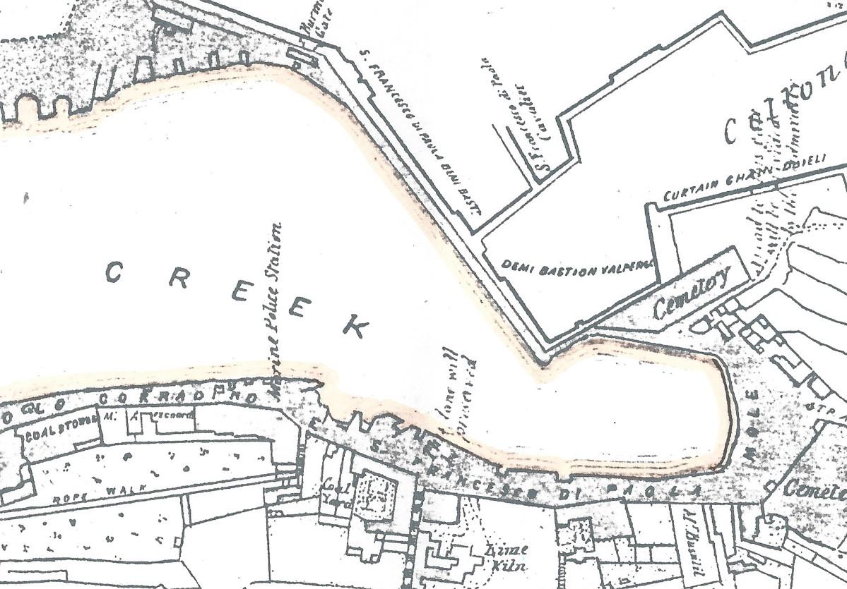 The way it was: Part of French Creek in 1869.